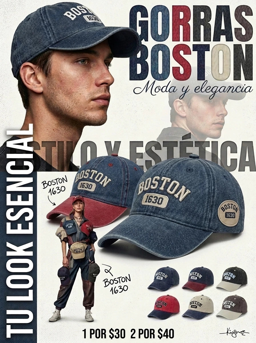 GORRA BOSTON