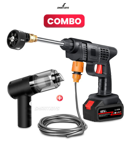 COMBO HIDROLAVADORA INALAMBRICA + ASPIRADORA MULTIUSOS
