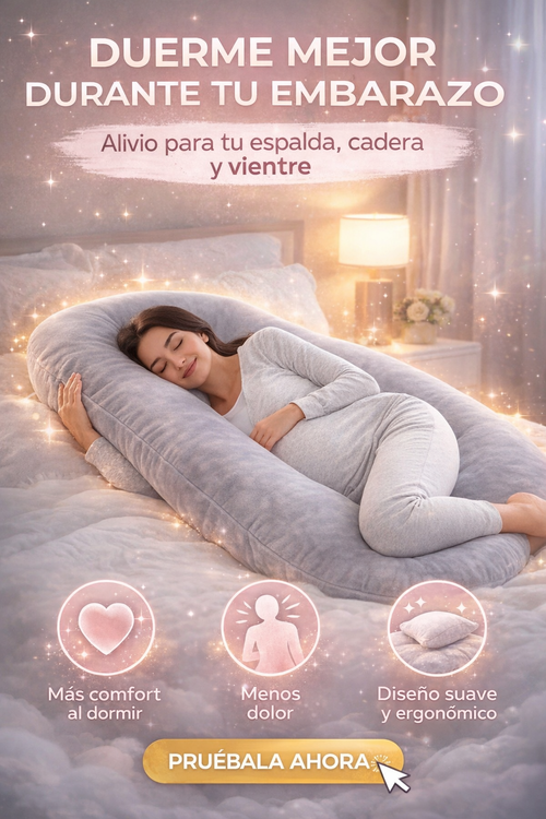 ALMOHADA MATERNA ERGONOMICA