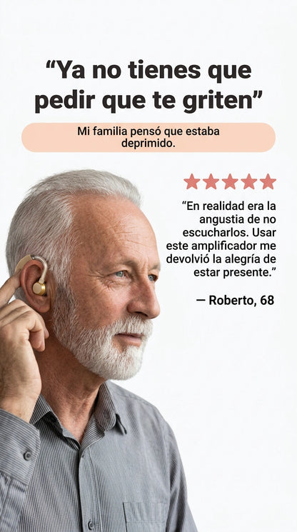 AUDIFONO AMPLIFICADOR PARA SORDOS
